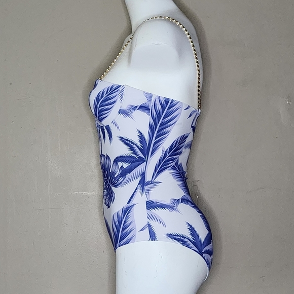 Shein Tropical Underwire Chain Strap Swimsuit - Size Small - Picture 4 of 15